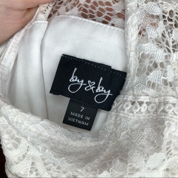 by & by lace dress - Picture 4 of 6